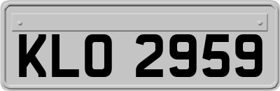KLO2959