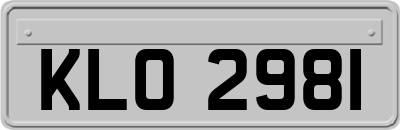 KLO2981
