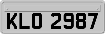 KLO2987