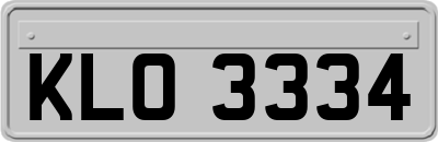 KLO3334
