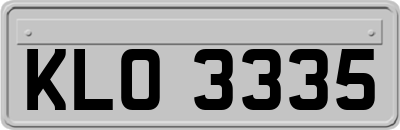 KLO3335