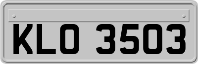 KLO3503