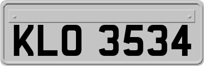 KLO3534