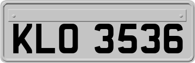 KLO3536