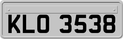 KLO3538