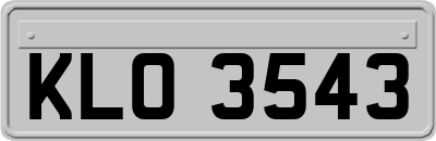 KLO3543
