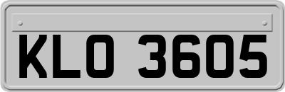 KLO3605