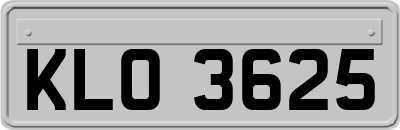 KLO3625