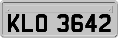 KLO3642