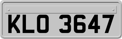 KLO3647