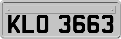 KLO3663