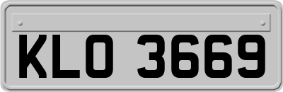 KLO3669