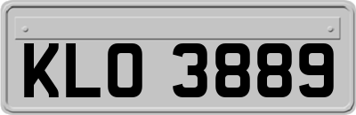KLO3889