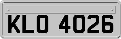 KLO4026