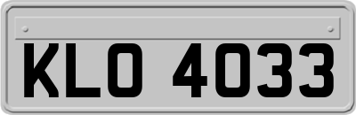 KLO4033