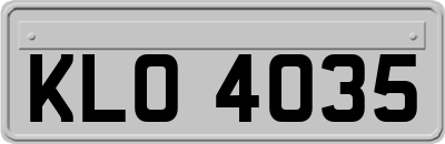KLO4035