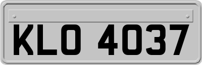 KLO4037