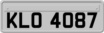 KLO4087
