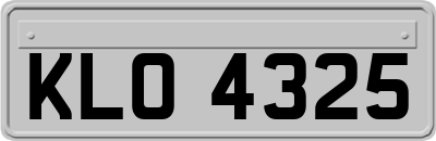KLO4325