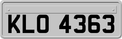 KLO4363