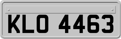 KLO4463