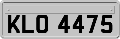 KLO4475