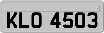 KLO4503