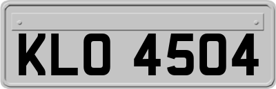 KLO4504