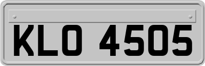 KLO4505