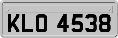 KLO4538