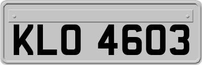 KLO4603