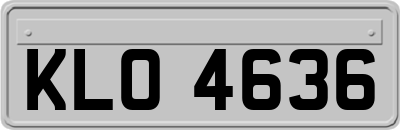 KLO4636
