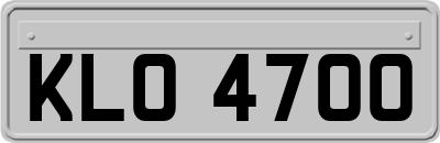 KLO4700