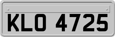 KLO4725