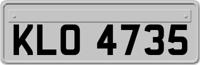 KLO4735