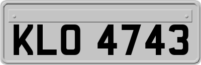 KLO4743