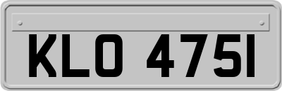 KLO4751