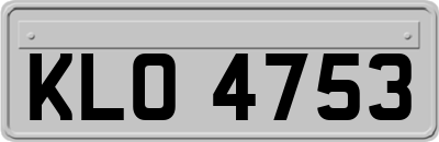 KLO4753