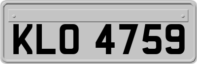 KLO4759