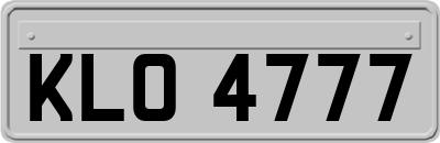 KLO4777