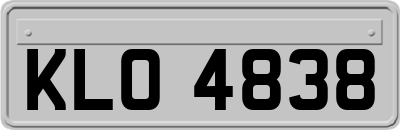 KLO4838