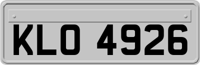 KLO4926