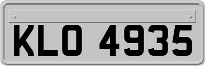 KLO4935