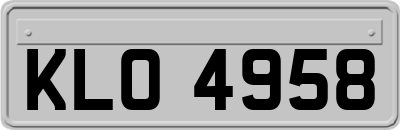 KLO4958