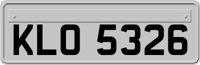 KLO5326