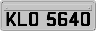 KLO5640