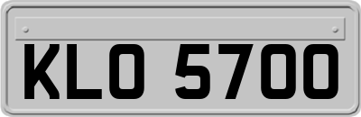 KLO5700