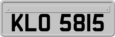 KLO5815