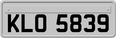 KLO5839