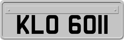 KLO6011